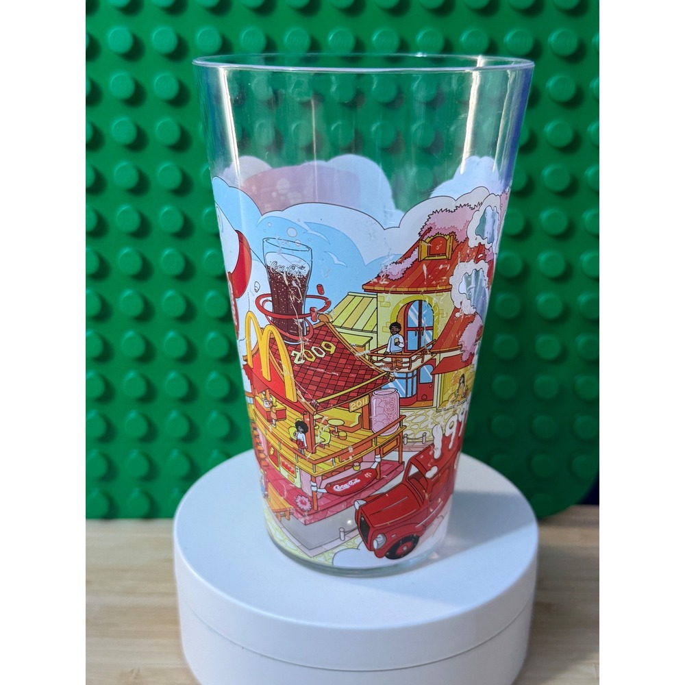 McDonalds Cactus Plant Flea Market Hamburglar Figure & Coca-Cola Collector Glass - Picture 4 of 6